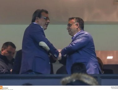 Όταν ο Φάμελλος συνάντησε τον Όρμπαν (φωτο)